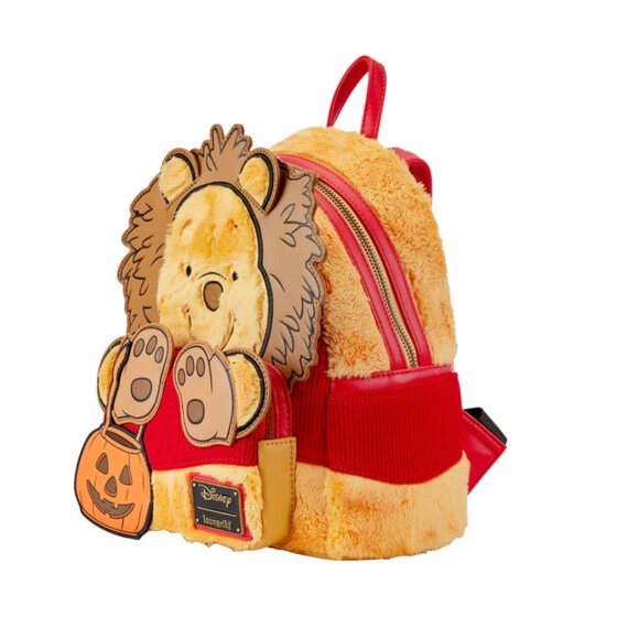 Loungefly Winnie the Pooh Halloween Costume Plush Cosplay Mini Backpack main image 4